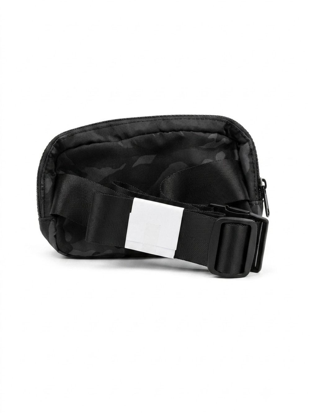 Apana Black Grey Camo Belt Bag See Me Run Crossbody Waist Pouch NWOT - Picture 2 of 2